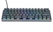RGB mechanical keyboard with customizable keys and vibrant backlighting, perfect for gaming and productivity enthusiasts.