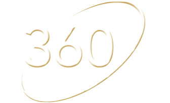 360 Limited White Bronze Logo