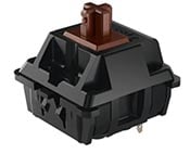 Cherry MX Brown mechanical switch close up