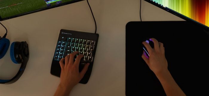 All-new Freestyle RGB split, mechanical gaming keyboard