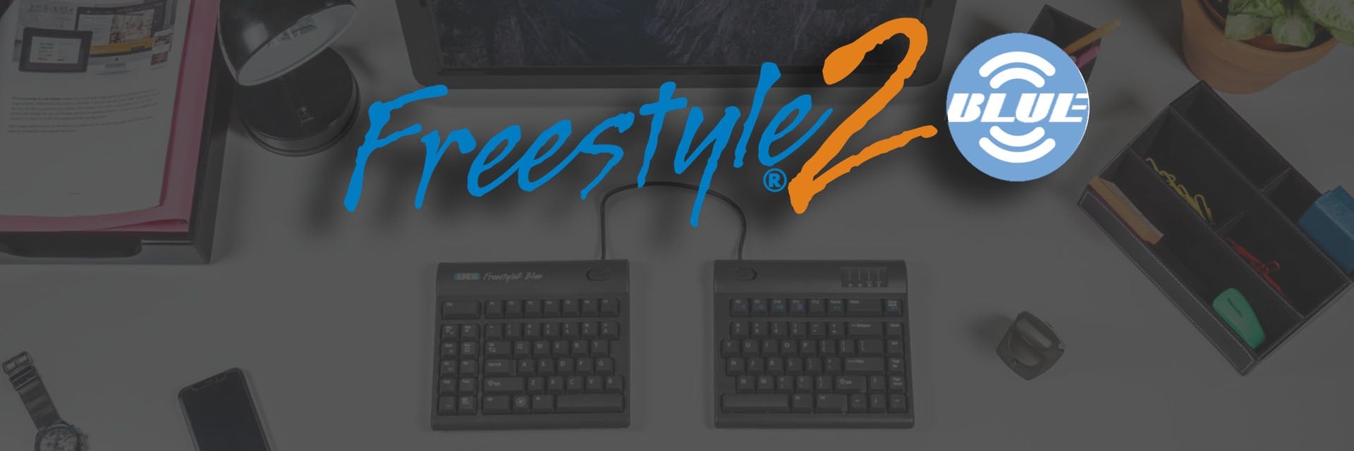 Freestyle2 Blue Getting Started Ergonomic Freestyle2 Blue Split Keyboard for a Comfortable Workstation Setup