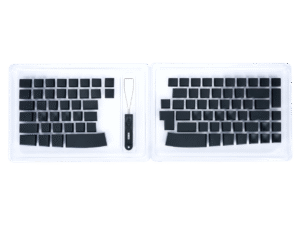 Black Blank Keycap Set