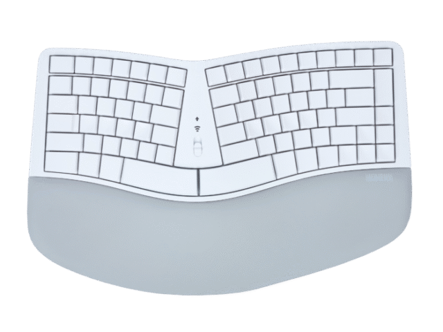 mWave Mac Keyboard Blank WHT Keycaps
